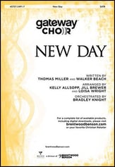 New Day SATB choral sheet music cover